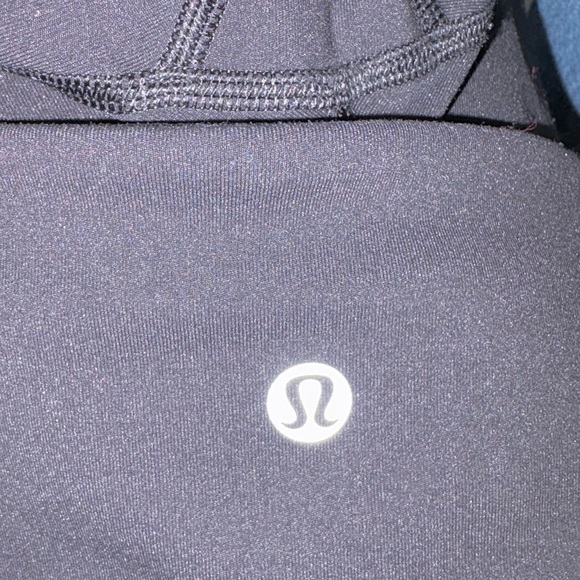 Lululemon Wunder Under Crop Leggings Black  Size 6. Compression Yoga Workout - Picture 9 of 11